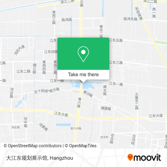 大江东规划展示馆 map