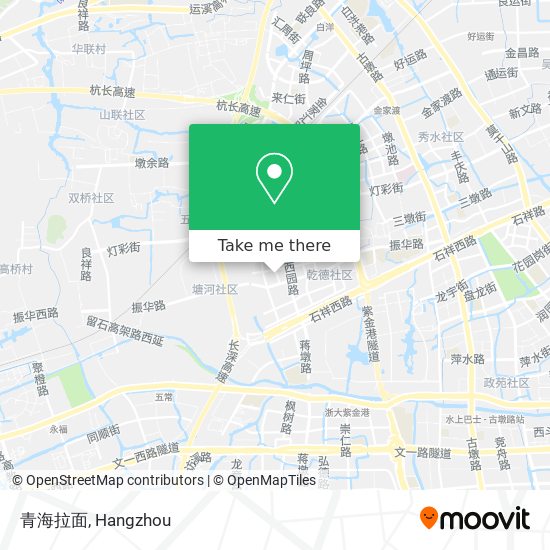青海拉面 map