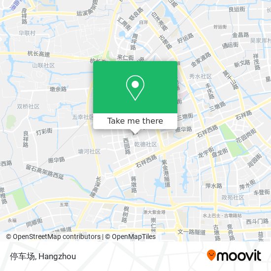 停车场 map