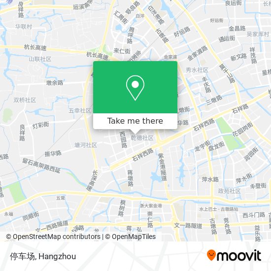 停车场 map