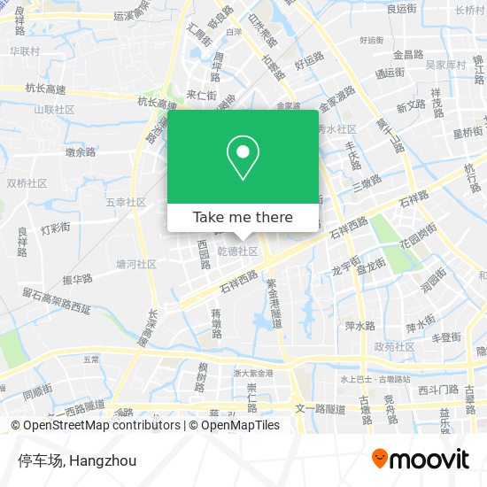 停车场 map