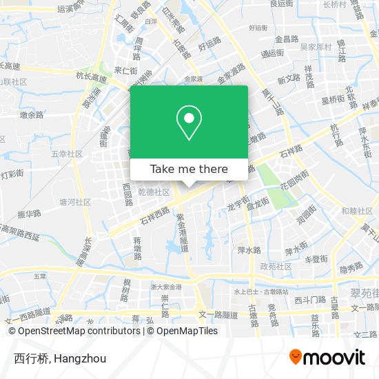 西行桥 map