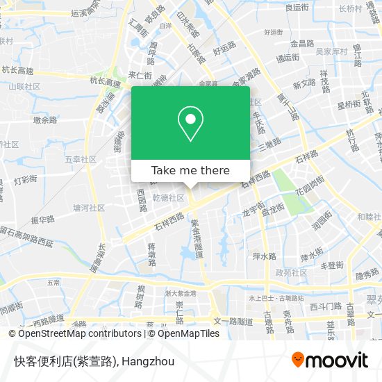 快客便利店(紫萱路) map