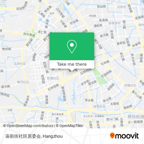 庙前街社区居委会 map