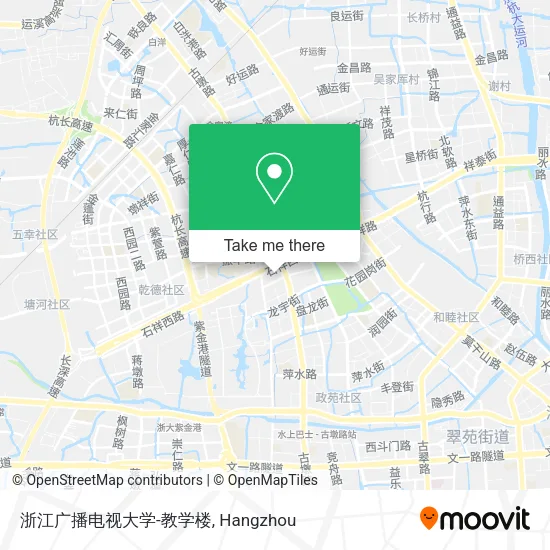 浙江广播电视大学-教学楼 map