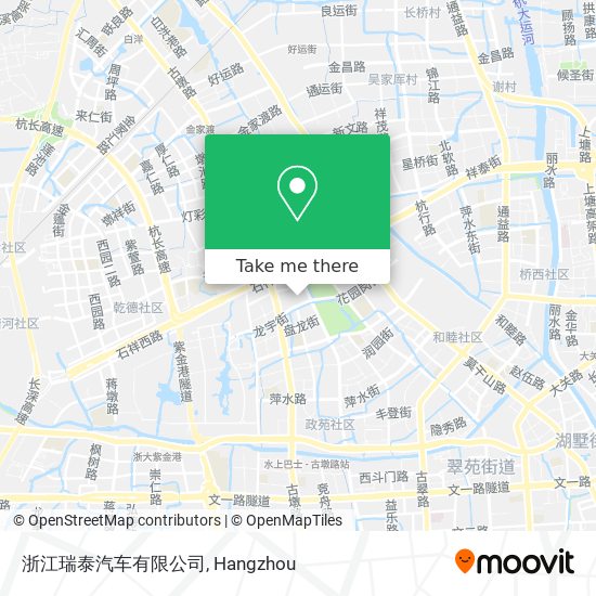 浙江瑞泰汽车有限公司 map