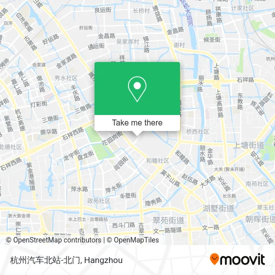 杭州汽车北站-北门 map