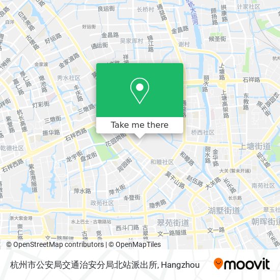 杭州市公安局交通治安分局北站派出所 map