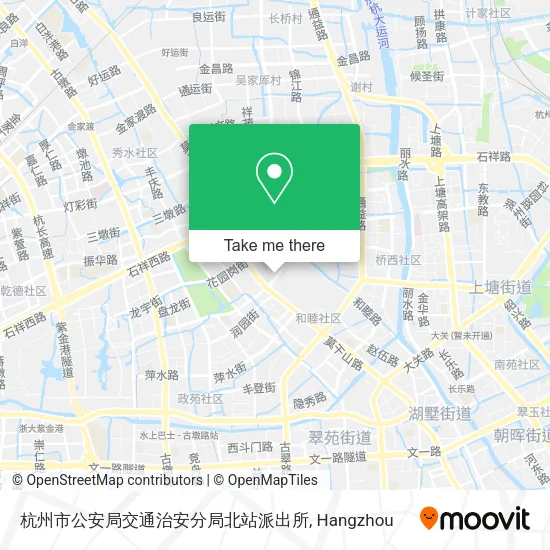 杭州市公安局交通治安分局北站派出所 map