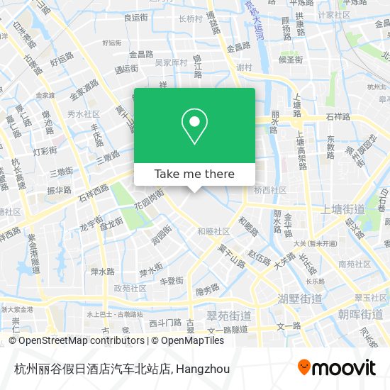 杭州丽谷假日酒店汽车北站店 map