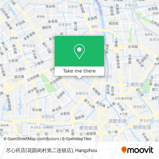 尽心药店(花园岗村第二连锁店) map