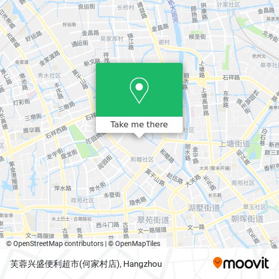 芙蓉兴盛便利超市(何家村店) map