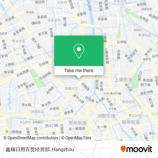 鑫楠日用百货经营部 map