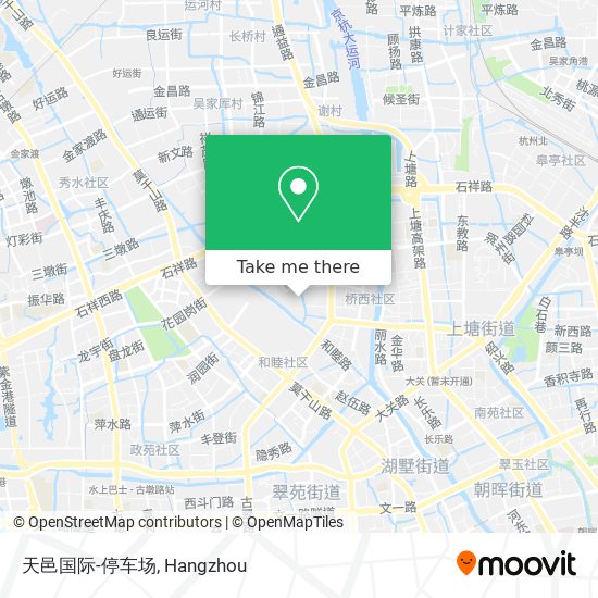 天邑国际-停车场 map
