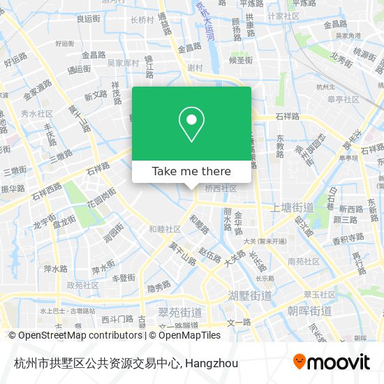 杭州市拱墅区公共资源交易中心 map