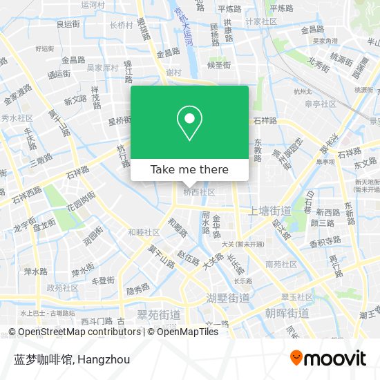 蓝梦咖啡馆 map
