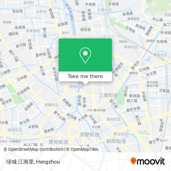 绿城·江南里 map