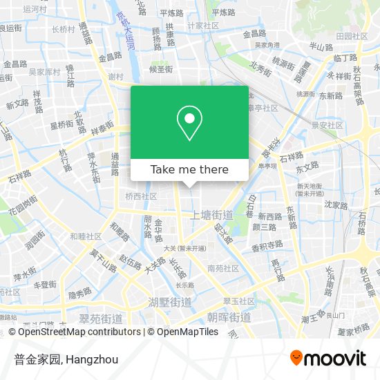 普金家园 map
