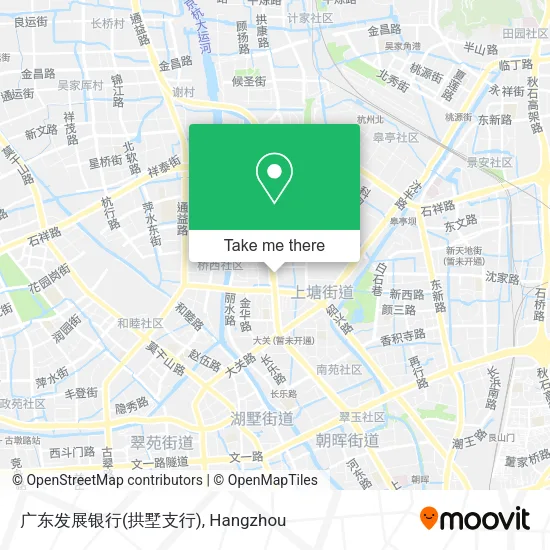 广东发展银行(拱墅支行) map
