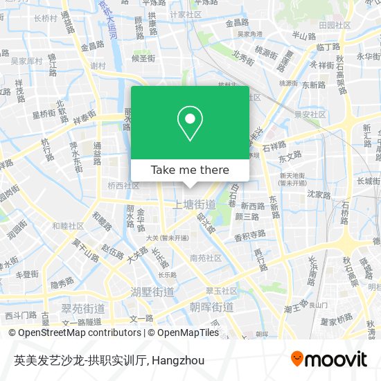 英美发艺沙龙-拱职实训厅 map