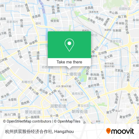 杭州拱宸股份经济合作社 map
