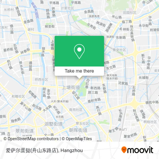 爱萨尔蛋挞(舟山东路店) map