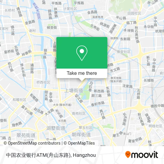 中国农业银行ATM(舟山东路) map