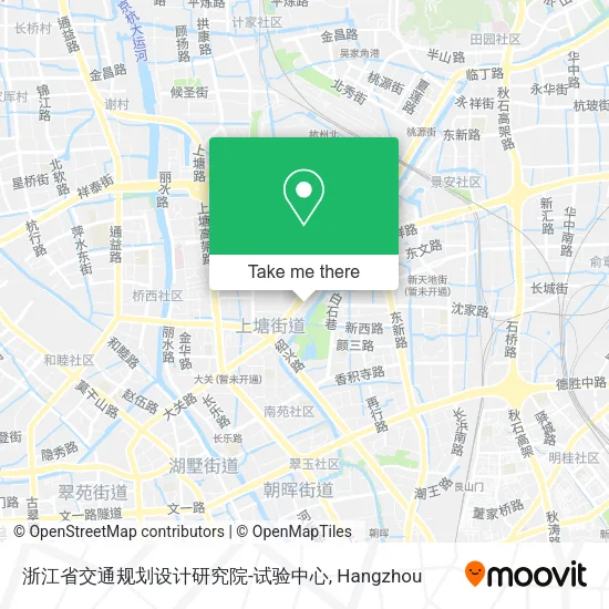 浙江省交通规划设计研究院-试验中心 map