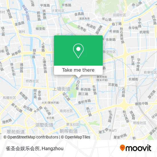 雀圣会娱乐会所 map