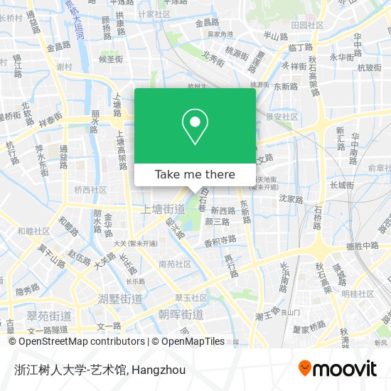 浙江树人大学-艺术馆 map