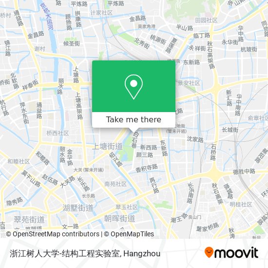 浙江树人大学-结构工程实验室 map