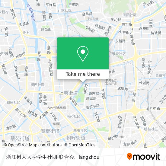 浙江树人大学学生社团-联合会 map
