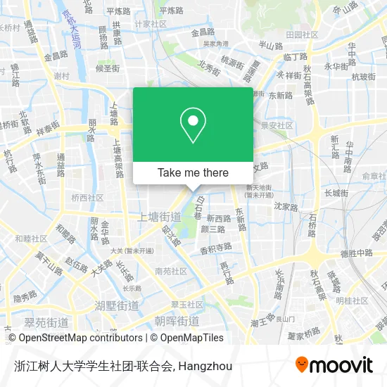 浙江树人大学学生社团-联合会 map