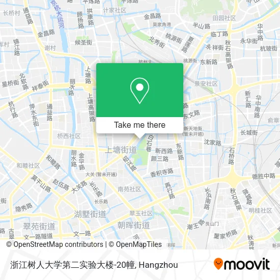 浙江树人大学第二实验大楼-20幢 map