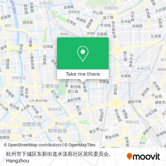 杭州市下城区东新街道水漾苑社区居民委员会 map