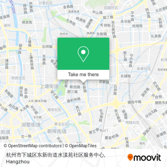 杭州市下城区东新街道水漾苑社区服务中心 map