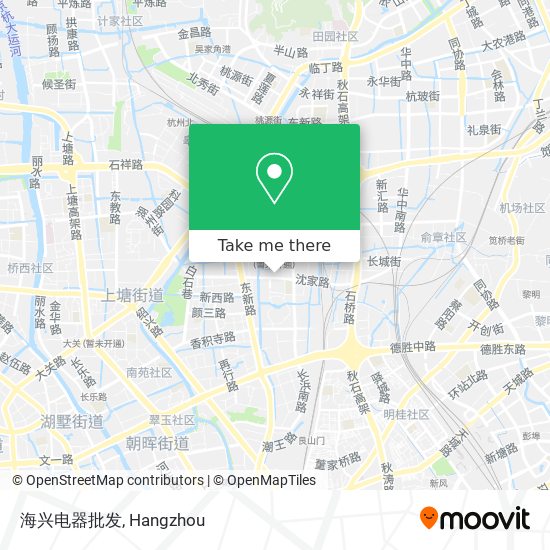 海兴电器批发 map