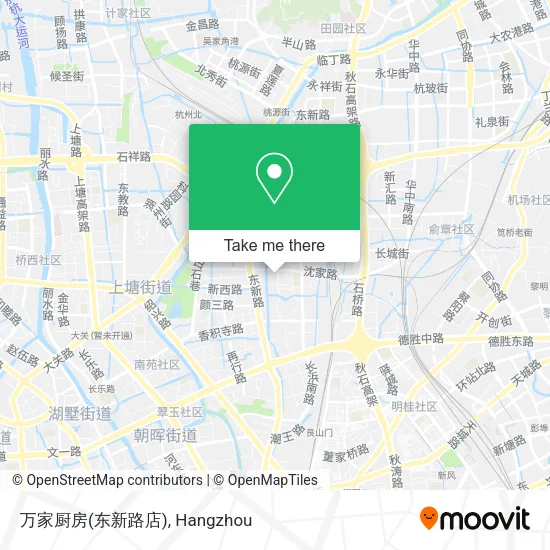 万家厨房(东新路店) map