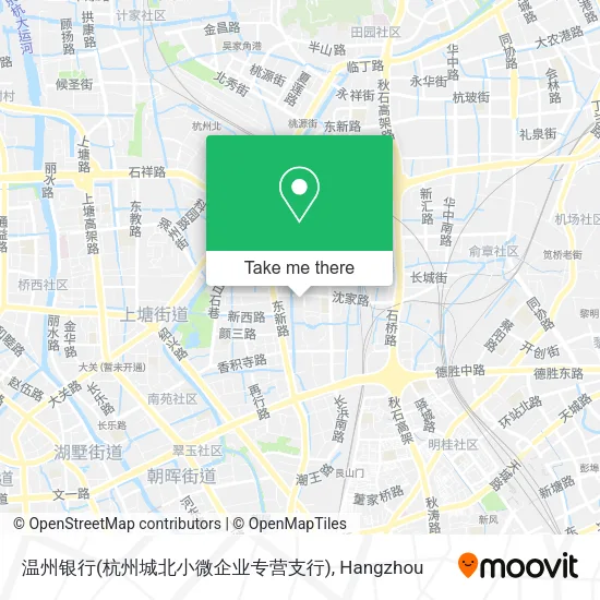 温州银行(杭州城北小微企业专营支行) map