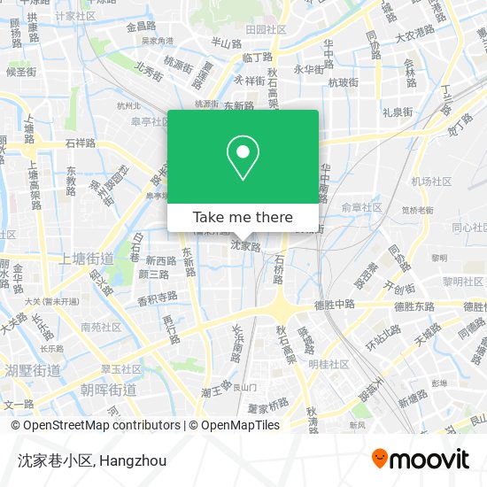 沈家巷小区 map