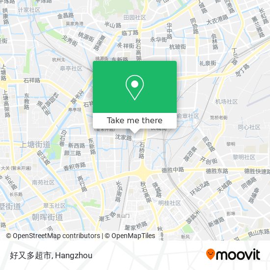 好又多超市 map