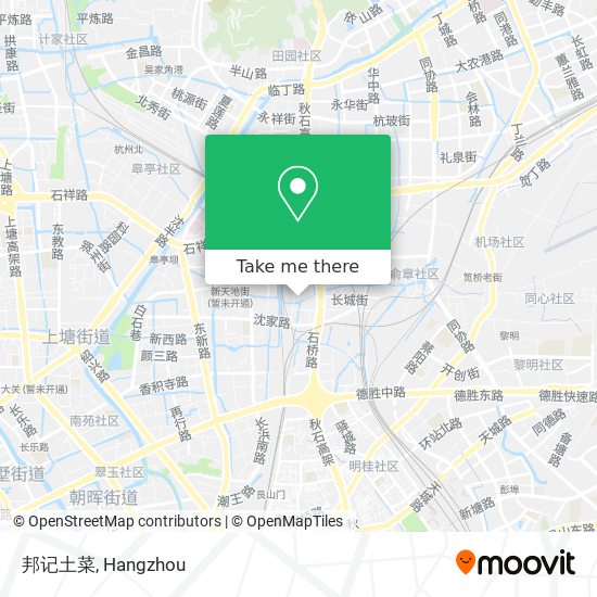 邦记土菜 map