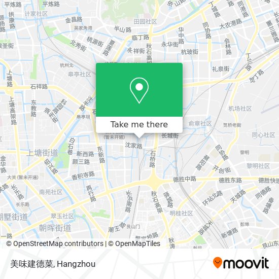 美味建德菜 map
