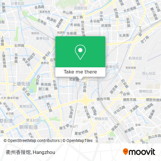 衢州香辣馆 map