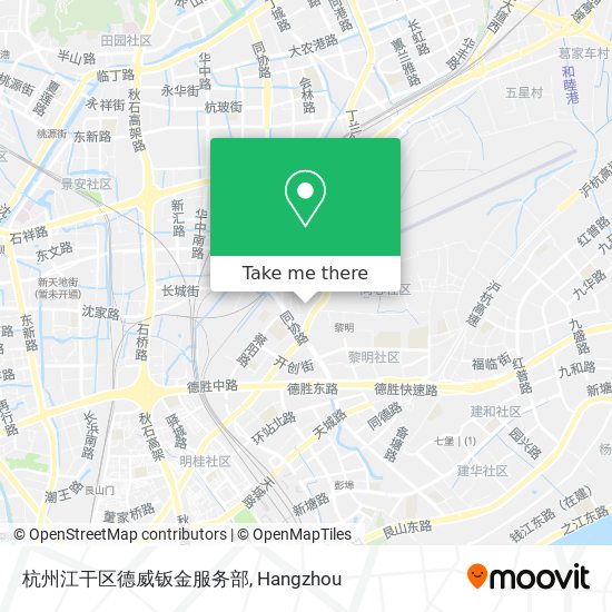 杭州江干区德威钣金服务部 map