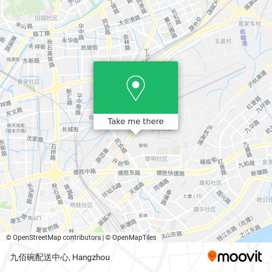 九佰碗配送中心 map