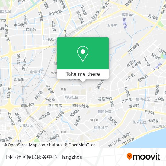 同心社区便民服务中心 map