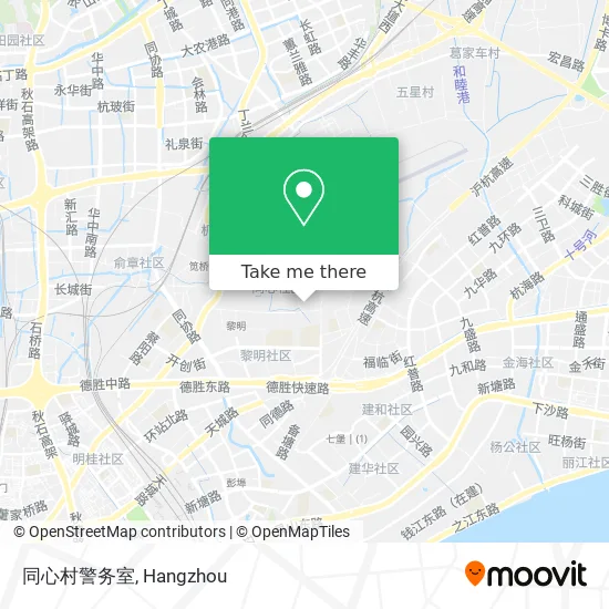 同心村警务室 map