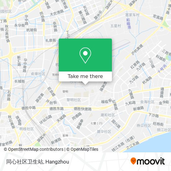 同心社区卫生站 map