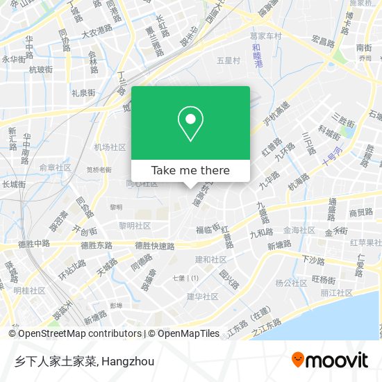乡下人家土家菜 map
